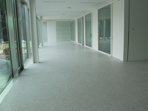 Binnenvloeren : Gepolierd beton -terrazzo